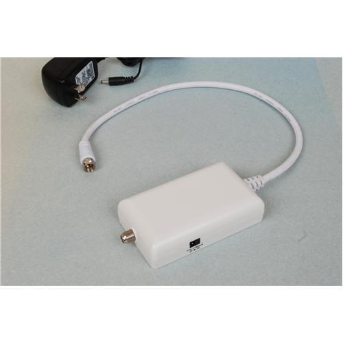 AMX HDA-03 Antenne De TV Extérieur Amplifiée Compacte HDTV ATSC VHF Et UHF - Simple Boutique