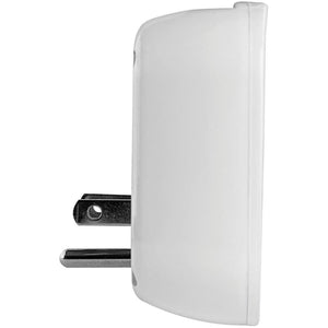 AMX PA-35 Protecteur de Surtension Mural 3 Prises Avec 2 Ports USB 2.4A Blanc - Simple Boutique
