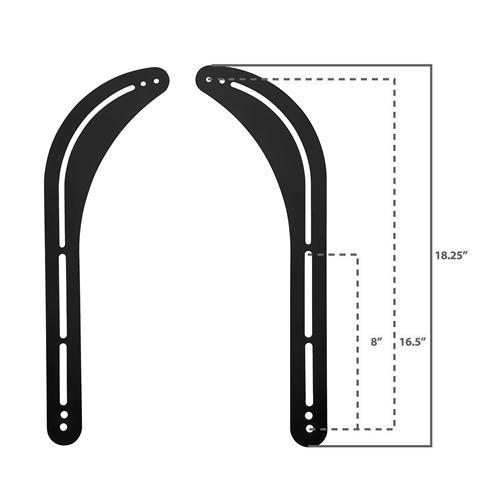 AMX SBB-01 Support Pour Barre De Son Se Fixe Dessus Ou Dessous La TV Noir - Simple Boutique