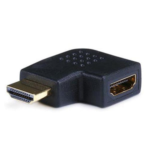 Adaptateur HDMI femele à HDMI mâle 90 degrés plat gauche 1080p - Simple Boutique