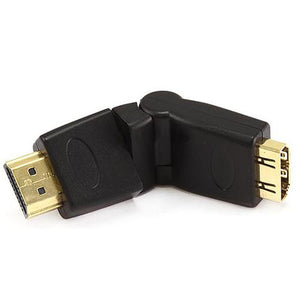 Adaptateur HDMI femele à HDMI mâle à angle variable 360deg 1080p - Simple Boutique