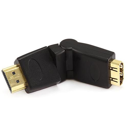 Adaptateur HDMI femele à HDMI mâle à angle variable 360deg 1080p - Simple Boutique