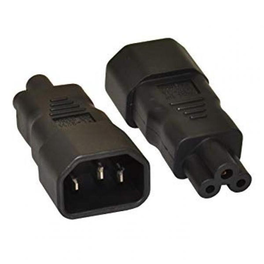 Adaptateur Secteur C14 Vers C5 Noir - Simple Boutique