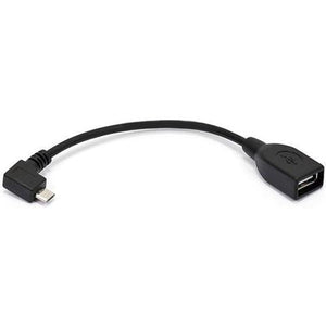 Adaptateur USB 2.0 On-The-Go (OTG) micro mâle à USB A femele 5po - Simple Boutique