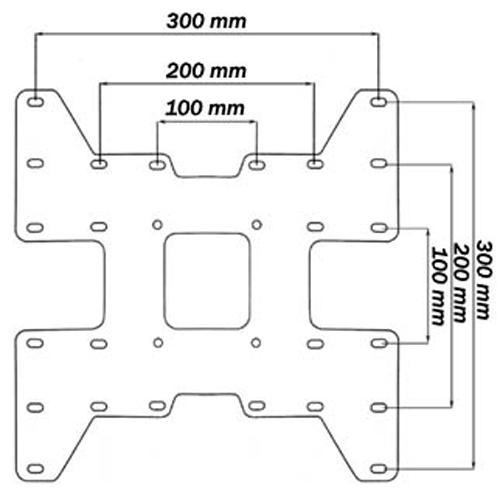 Adaptateur VESA max 300X300 mm - Simple Boutique