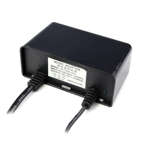 Adaptateur de courrant AC/DC 12v - 2A extérieur 2.1x5.5mm - Simple Boutique