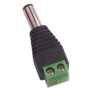 Adaptateur prise DC 2.1 x 5.5mm avec connecteurs vissés Mâle - Simple Boutique