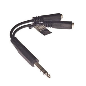 Adaptateur stéréo 1/4 mâle à 2x 3.5mm Femele - Simple Boutique