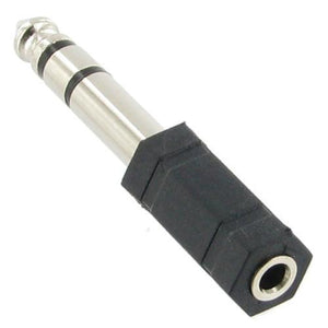 Adaptateur stéréo 3.5mm Femele à 1/4 mâle - Simple Boutique