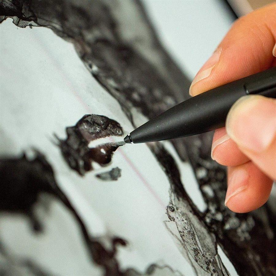 Adonit Note Plus - Stylet pour Ipad avec Sensibilité à la Pression et Boutons de Raccourci, Noir - Simple Boutique