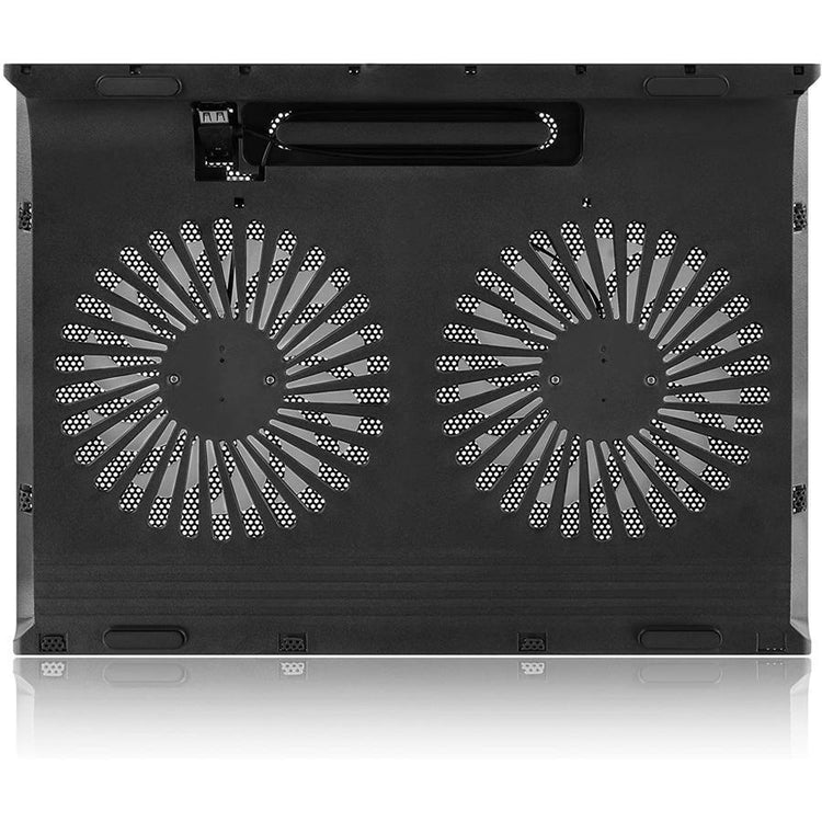 Aluratek - Coussin de Refroidissement Pour Ordinateur Portable, Deux Ventilateur, Noir - Simple Boutique
