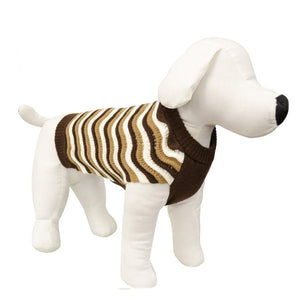 Animooos PCL298M Chandail en Laine pour Chien, Couleur Marron, Grandeur Medium - Simple Boutique
