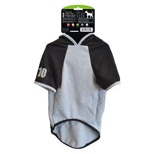 Animooos PCL823L T-Shirt avec Capuche pour Chien, Couleur Noir, Grandeur Large - Simple Boutique
