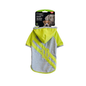 Animooos PCL823M T-Shirt avec Capuche pour Chien, Couleur Jaune, Grandeur Medium - Simple Boutique