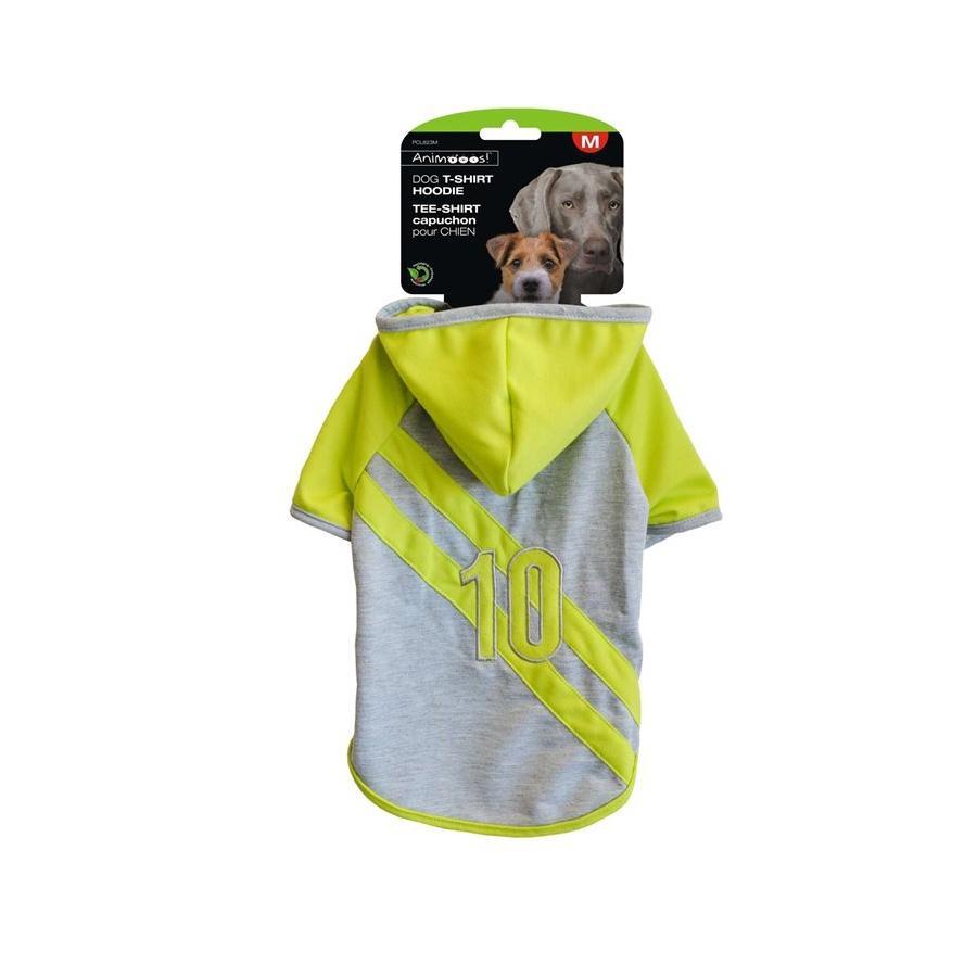 Animooos PCL823M T-Shirt avec Capuche pour Chien, Couleur Jaune, Grandeur Medium - Simple Boutique
