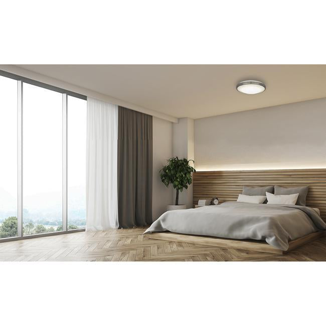 BAZZ C17256BS Plafonnier Encastré 11 po DEL Intégré - Liquidation Vente Finale - Simple Boutique