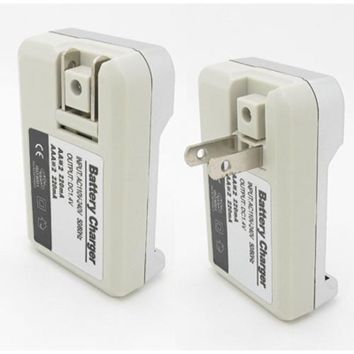 BTY Chargeur de batteries mural 2AA / 2AAA type Ni-MH ou Ni-Cd - Simple Boutique
