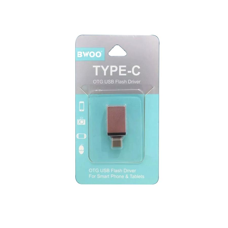 BWOO - Adapteur USB à Type-C, Rose - Simple Boutique