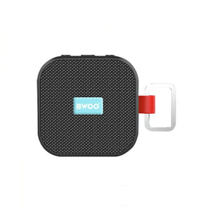 BWOO BS-54B Haut-parleur Bluetooth 5.0 Étanche Portable Avec Cartes TF, AUX, USB, FM Noir - Simple Boutique