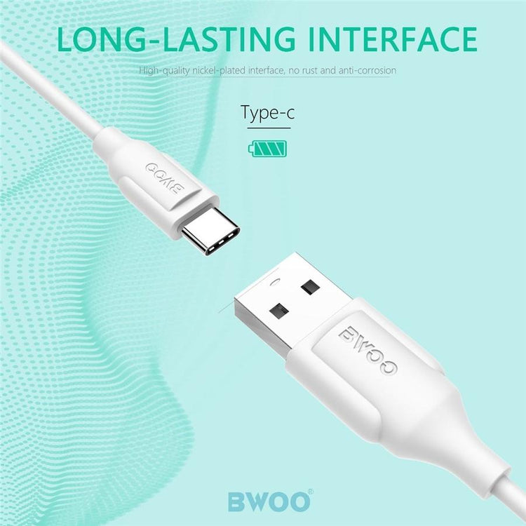 BWOO - Câble USB à USB Type-C, Longeur de 1 Mètre, Noir - Simple Boutique