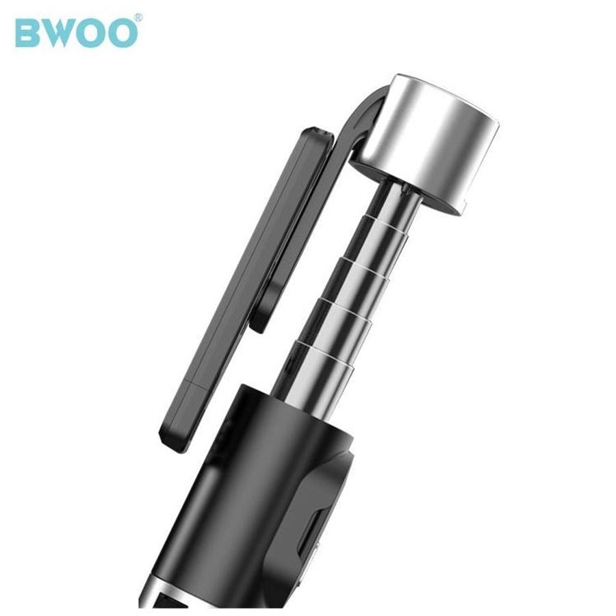 BWOO95 BO-ZP12 Perche pour Selfie avecTrépied pour Téléphone Portable Bluetooth Noir - Simple Boutique