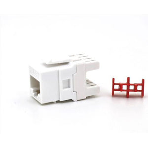 Belden AX101320 Connecteur Keystone Cat6 RJ-45 Punch Type 110 Femelle Blanc - Simple Boutique