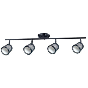 Beldi 1088-TR4 - Rail D'éclairage 4 Lumières de la Collection Baltimore, 32.3'' X 7.9'', Noir - Liquidation Vente Finale - Simple Boutique
