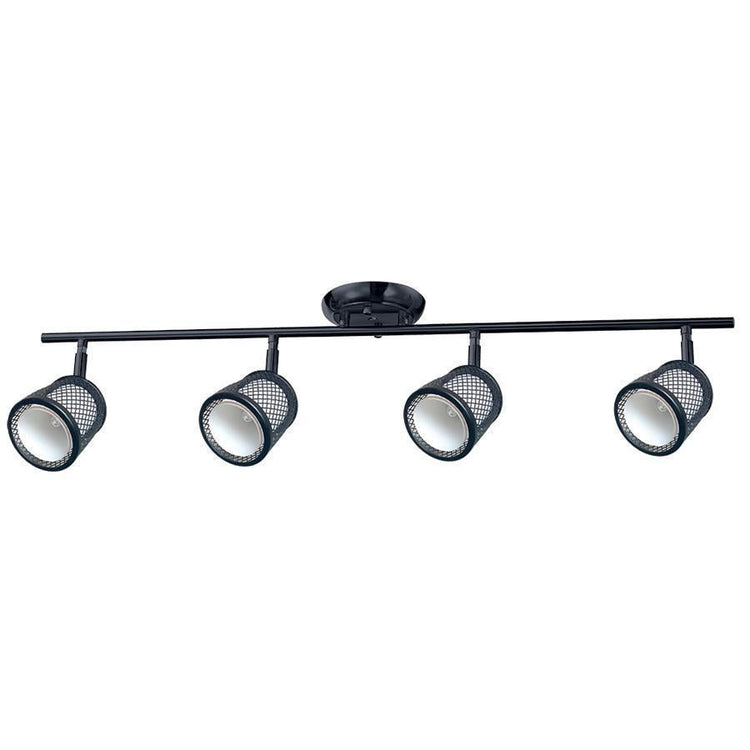 Beldi 1088-TR4 - Rail D'éclairage 4 Lumières de la Collection Baltimore, 32.3'' X 7.9'', Noir - Liquidation Vente Finale - Simple Boutique