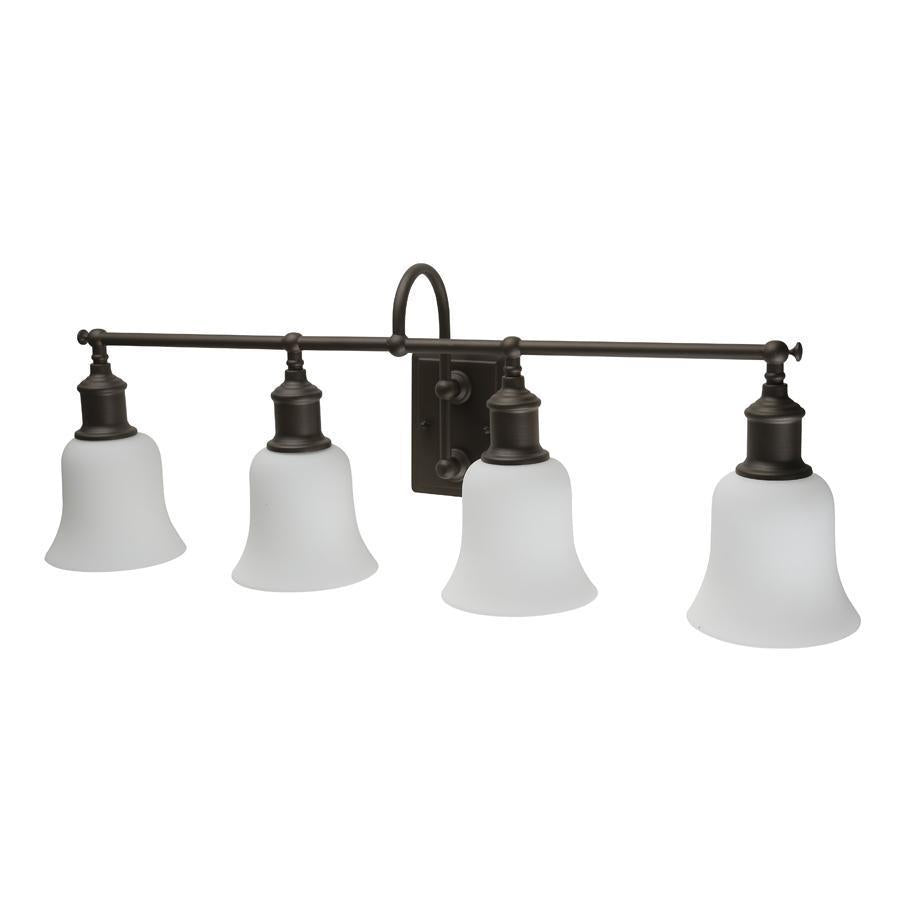 Beldi 25318-W4 - Lampe Murale 4 Lumières de la Collection Hershey, 30.7'' X 9.1'', Marron - Liquidation Vente Finale - Simple Boutique