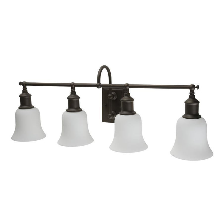 Beldi 25318-W4 - Lampe Murale 4 Lumières de la Collection Hershey, 30.7'' X 9.1'', Marron - Liquidation Vente Finale - Simple Boutique