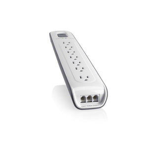 Belkin Protecteur de Surtension à 7 Prises avec Cordon d'Alimentation 8 Pieds Blanc - Simple Boutique