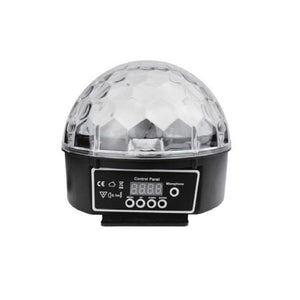 Big Dipper Lumière de Fête, Boule de Cristal Magique, 6 DEL RGB, 30W, 50 000 Heures, Noir - Simple Boutique