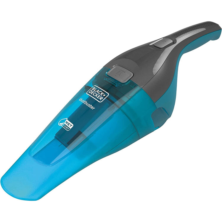 Black + Decker - Aspirateur DustBuster à Main Sans-fil pour Dégat Sèche ou Humide, Bleu - Simple Boutique