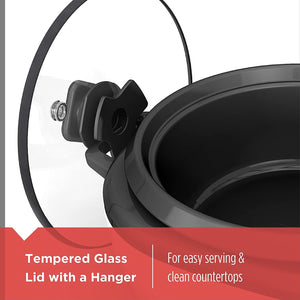 Black + Decker - Cuiseur à Riz et Cuiseur à Vapeur Antiadhésif, Capactié de 16 Tasses, Blanc - Simple Boutique