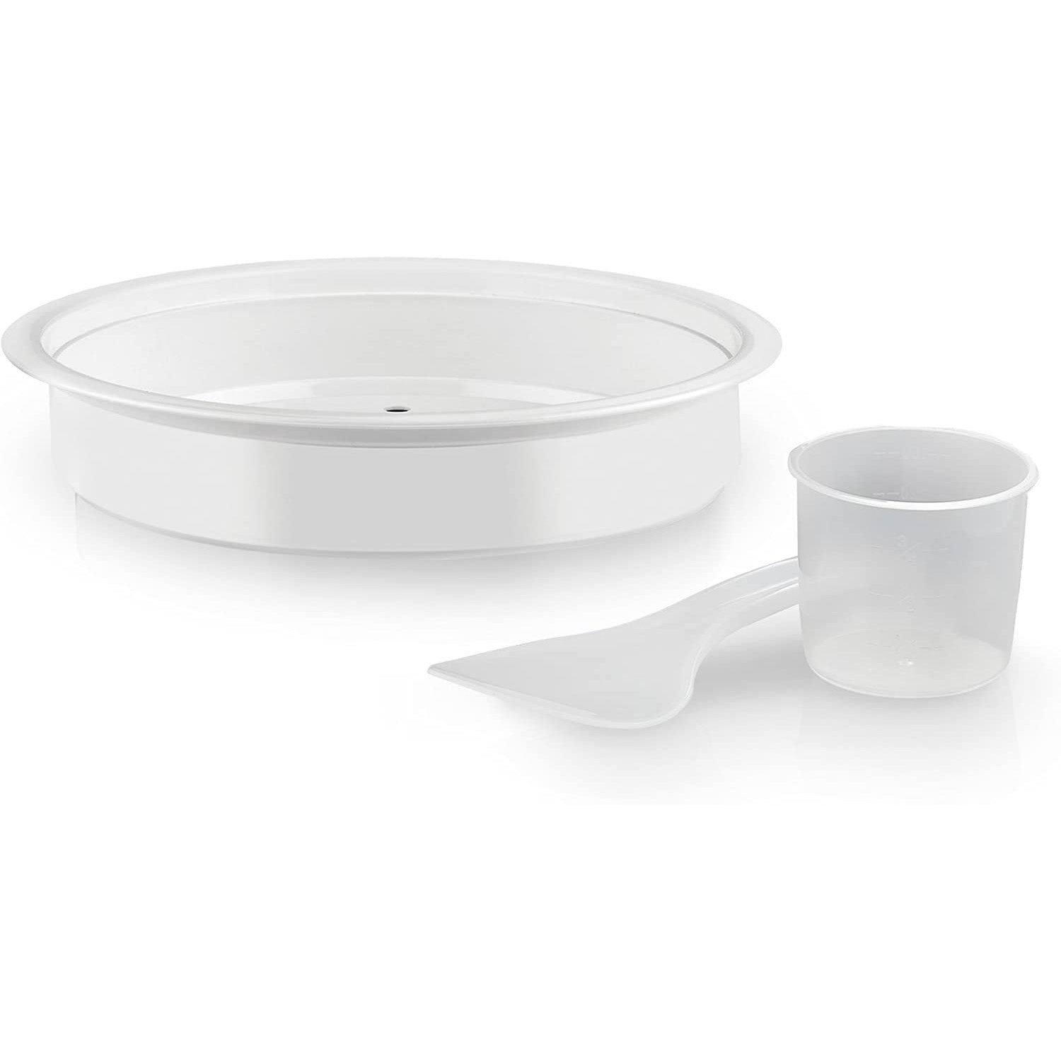 Black + Decker - Cuiseur à Riz/Cuiseur à Vapeur, Capacité de 6 Tasses, Bol Antiadhésif, Blanc - Simple Boutique