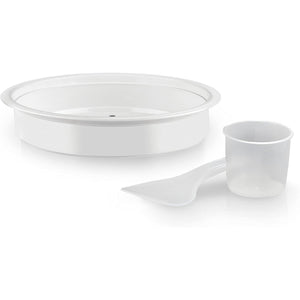 Black + Decker - Cuiseur à Riz/Cuiseur à Vapeur, Capacité de 6 Tasses, Bol Antiadhésif, Blanc - Simple Boutique