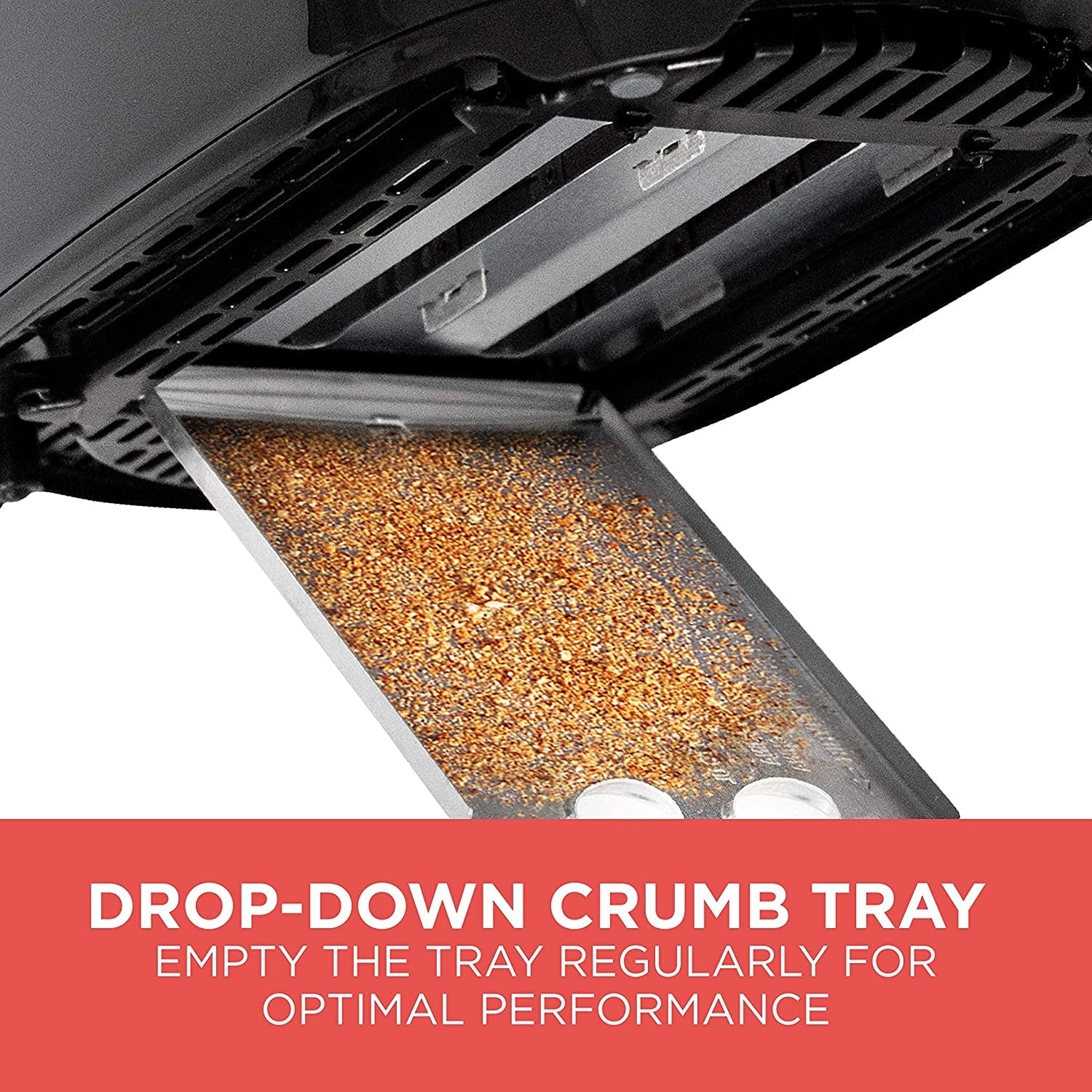 Black + Decker - Grille-Pain à 2 Tranches Extra Large, 850W, Noir - Simple Boutique