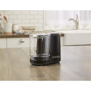 Black + Decker - Hachoir One Touch avec une Capacité de 3 Tasses, 175W, Noir - Simple Boutique