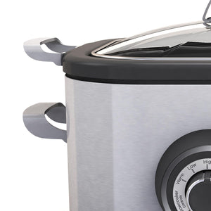 Black + Decker - Multi-Cuiseur avec Marmite Amovible, Acier Inoxydable - Simple Boutique