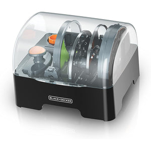 Black + Decker - Robot Culinaire/Hachoir Tout-en-Un, Capactié de 8 Tasses, Noir - Simple Boutique
