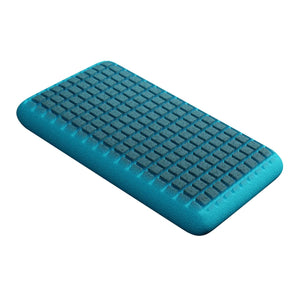 Blu Sleep - Oreiller Ceramo en Mousse Mémoire avec Housse, Revêtement en Bio-Céramique, Grandeur Queen Profil Moyen - Simple Boutique
