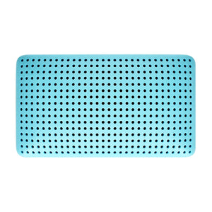 Blu Sleep - Oreiller Ice Gel en Mousse de Gel Super Respirant avec Housse, Grandeur King Profil Moyen - Simple Boutique