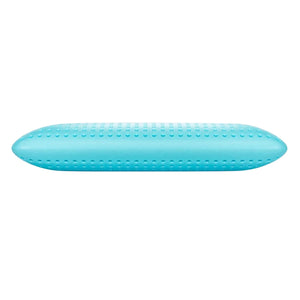 Blu Sleep - Oreiller Ice Gel en Mousse de Gel Super Respirant avec Housse, Grandeur Strandard Profil Bas - Simple Boutique