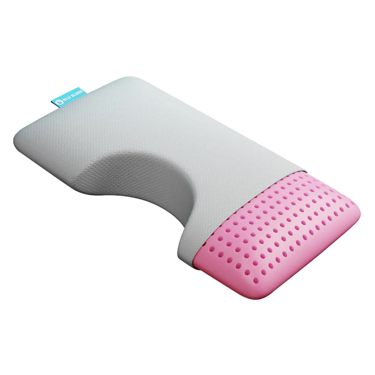 Blu Sleep - Oreiller Lavender Frost en Mousse de Gel avec Housse, Infusé de Lavende, Grandeur Queen pour Dormeur Latéral - Simple Boutique