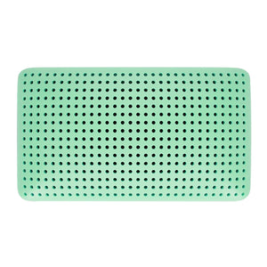 Blu Sleep - Oreiller en Mousse Mémoire Bio Aloe avec Housse, Infusé d'aloès, Grandeur Queen Pour Dormeur Latéral - Simple Boutique