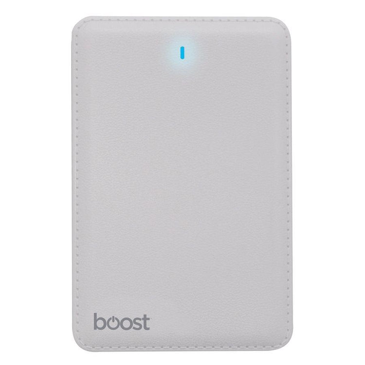 Boost BPB350 - Banque d'alimentation de 4000 mAh avec Adaptateur Lightning, Blanc - Simple Boutique
