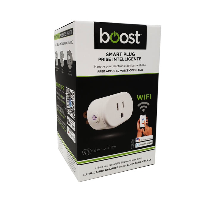 Boost BSMP806 Prise Intelligente Smart Wi-Fi Blanc - Simple Boutique
