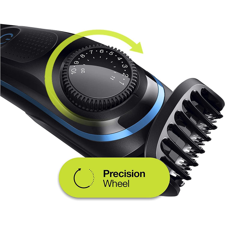 Braun - Ensemble Tondeuse à Cheveux Sans-Fil Rechargeable avec Rasoir Gilette Pro Glide, Noir - Simple Boutique