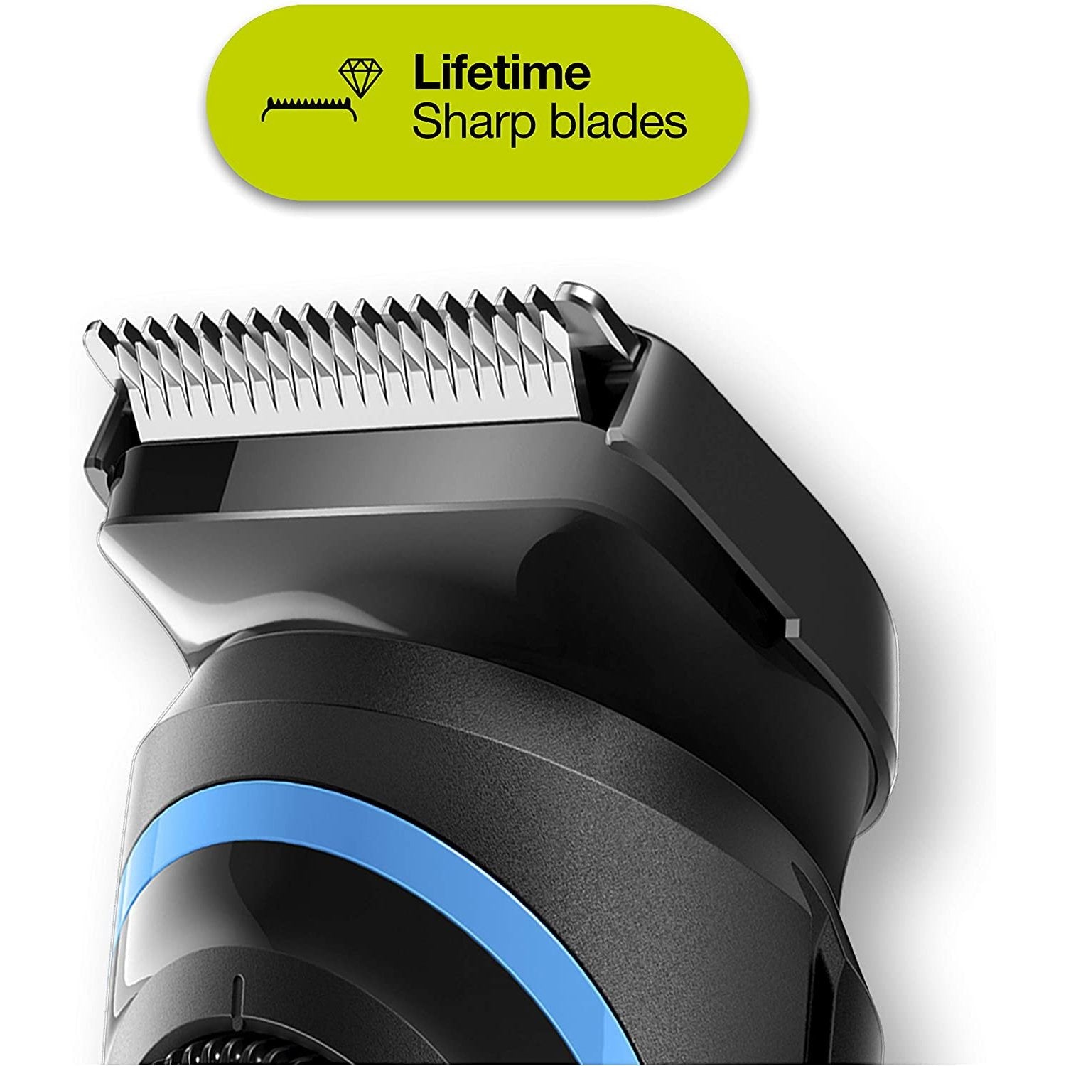 Braun - Ensemble Tondeuse à Cheveux Sans-Fil Rechargeable avec Rasoir Gilette Pro Glide, Noir - Simple Boutique