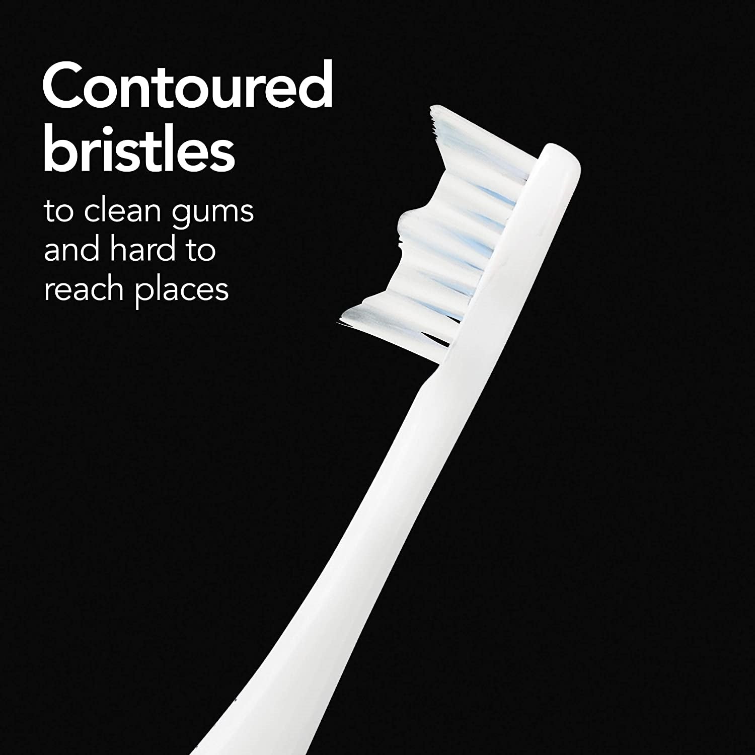 Brightline - Brosse à Dent Électrique Rechargeable avec 2 Têtes de Rechange, Vert - Simple Boutique